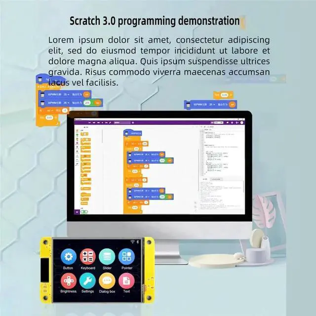 Alt view image 4 of 7 - 2.8inch ESP32-2432S028R ESP32 Display 240x320 Resistive Touchscreen ESP-WROOM-32 WIFI&Bluetooth Development Board