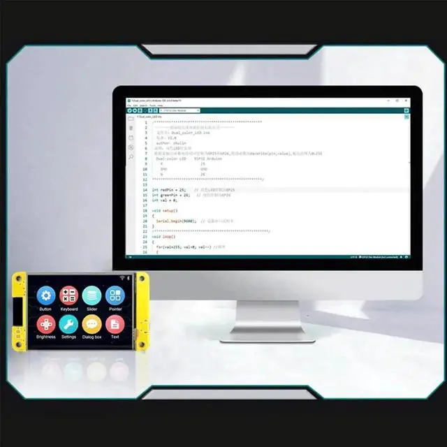 Alt view image 7 of 7 - 2.8inch ESP32-2432S028R ESP32 Display 240x320 Resistive Touchscreen ESP-WROOM-32 WIFI&Bluetooth Development Board