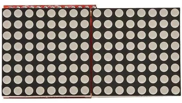 Alt view image 3 of 5 - MAX7219 LED Dot Matrix Module 8 x 8 Common Cathode Red LED Dot Matrix Display Compatible with Raspberry Pi