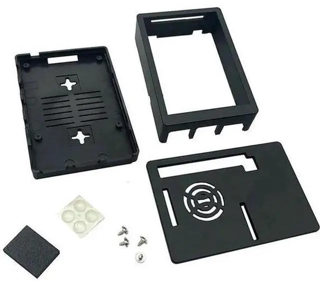 Alt view image 3 of 4 - Compatible with Raspberry Pi 4/4B ABS Shell 3.5-inch Display Shell SPI Interface Display Screen