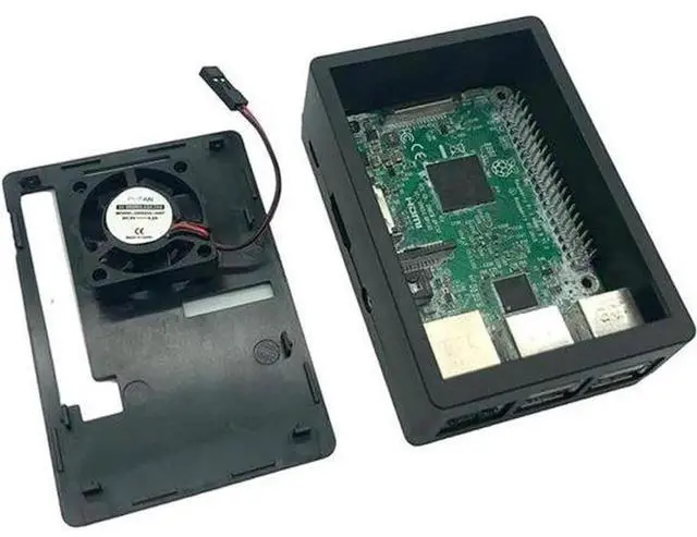 Alt view image 2 of 4 - Compatible with Raspberry Pi 4/4B ABS Shell 3.5-inch Display Shell SPI Interface Display Screen