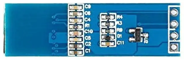 Alt view image 4 of 5 - 2pcs 0.91 inch OLED Display Module White Blue Color Display I2C Interface SSD1306 OLED Screen Driver DC 3.3V~5V Compatible with Arduino Raspberry Pi
