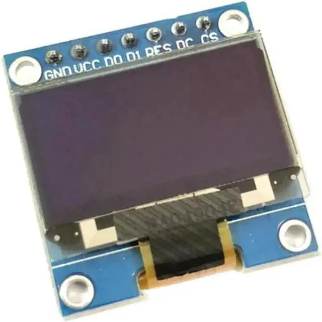 Alt view image 4 of 4 - 0.96in I2C IIC SPI Serial 128X64 OLED LCD Display 4 Pin Font Color Blue