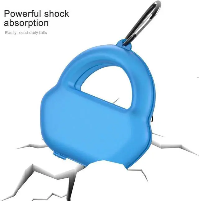 Alt view image 3 of 5 - SUOFEIK Hard Case for AirPods Max - Hard Travel Case with Full Protection for Apple Pro Max Headphones (Blue)