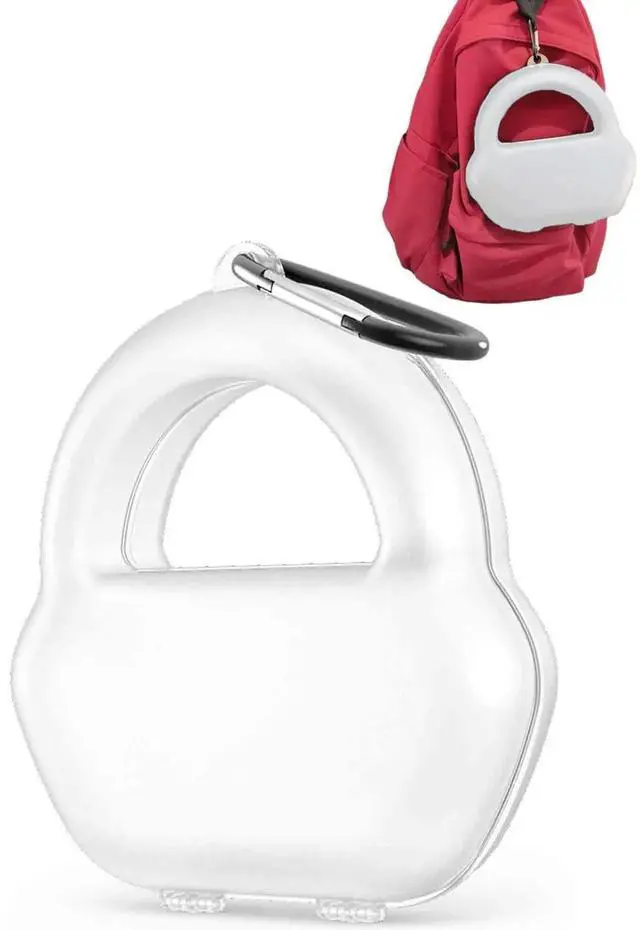 Main image of SUOFEIK Hard Case for AirPods Max - Hard Travel Case with Full Protection for Apple Pro Max Headphones (White)