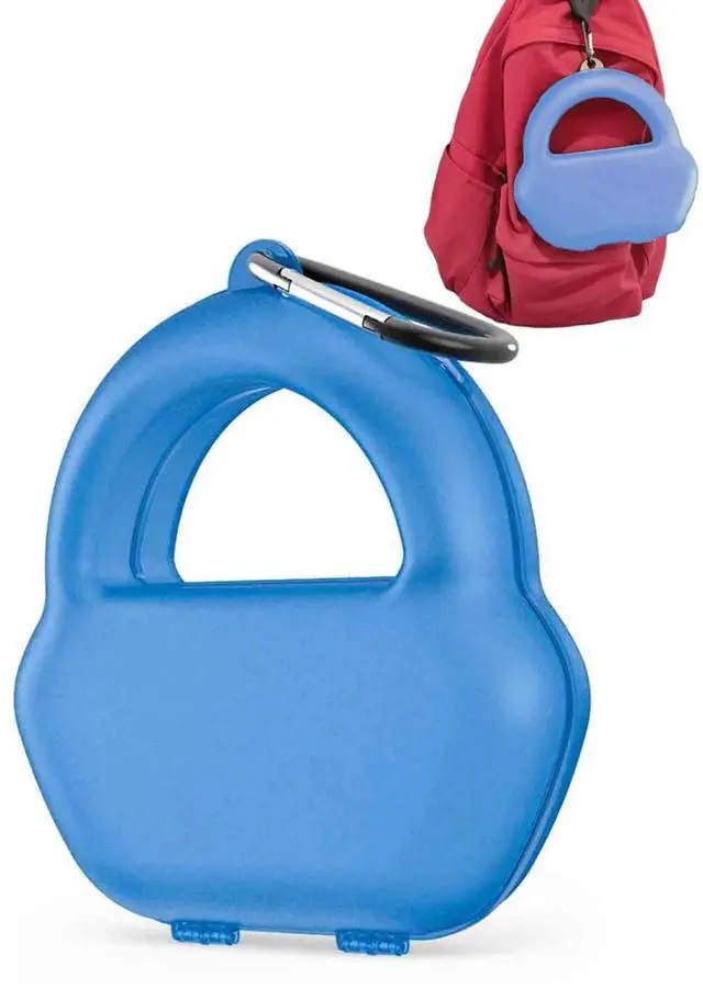 Main image of SUOFEIK Hard Case for AirPods Max - Hard Travel Case with Full Protection for Apple Pro Max Headphones (Blue)