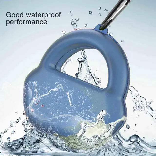 Alt view image 5 of 5 - SUOFEIK Hard Case for AirPods Max - Hard Travel Case with Full Protection for Apple Pro Max Headphones (Blue)