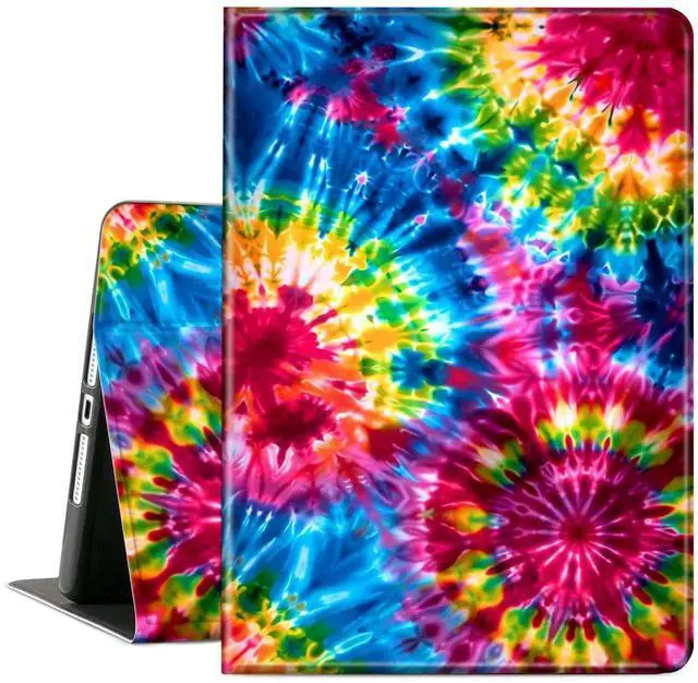 Main image of ACWDMKH Case for Microsoft Surface Pro 7 Plus/7/6/5/4 12.3 Inch Tablet,Leather Folio Adjustable Stand for Surface Pro Case 12.3,Rainbow Color