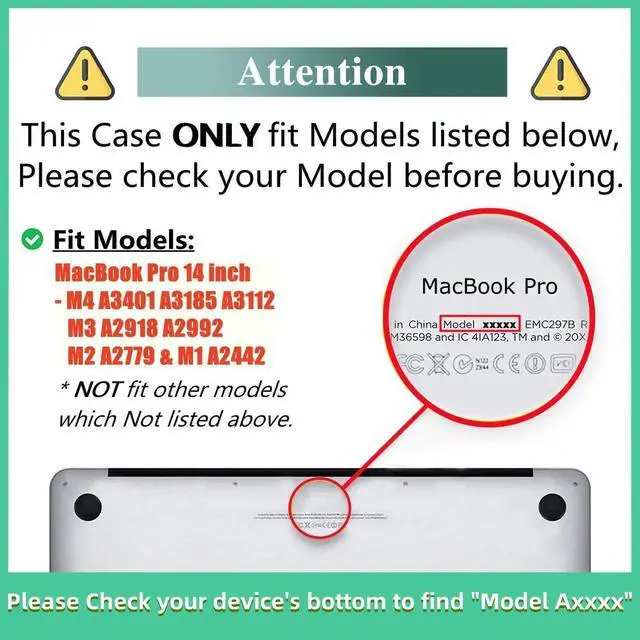 Alt view image 5 of 5 - DTangLsm for MacBook Pro 14 inch Case 2025 2024-2021 M5 M4 M3 M2 M1 Pro Max A3434 A3112 A3185 A3401 A2918 A2992 A2779 A2442, Embossed Floral Textured Leather Hard Shell Case & Keyboard Cover, Lilac