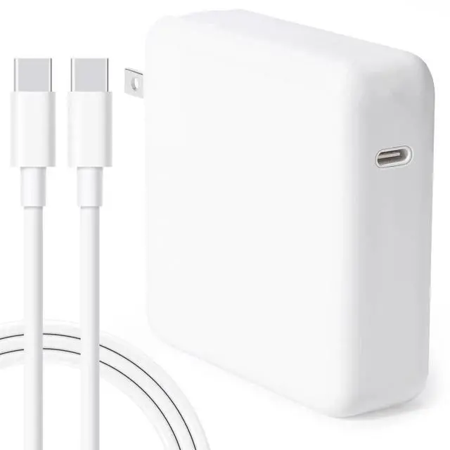 Main image of 96W USB-C Fast Charger fast charger compatible with Mac Book Air/Pro, 13/14/15/16-inch M3 M2 M1 2023/2022/2021/2020/2019/2018,for iPhone/15/16/17/iPad, and all USB-C devices, includes a 6.6-foot cable