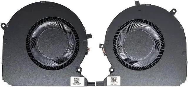 Alt view image 2 of 3 - HUANMEFANG Replacement New Laptop CPU and GPU Cooling Fan for Razer Blade 14 RZ09-0370 RZ09-0370CEA3 RZ09-0368 P/N FNNK DFS5K123043635 FNNL DFS5K121144645 DC 5V 0.5A Fan