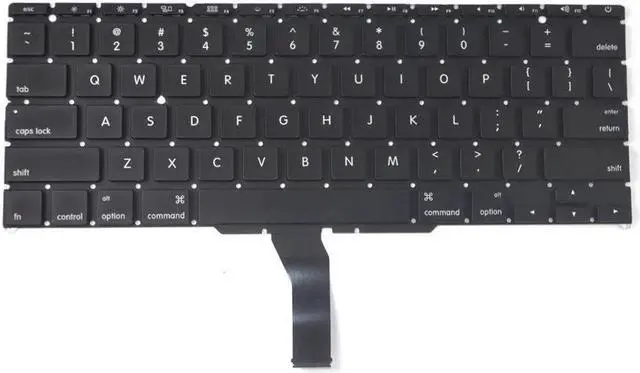 Alt view image 2 of 5 - Padarsey New Laptop Black US Backlit Backlight Keyboard Compatible for MacBook Air A1370 A1465 11-Inch 2011 2012 2013 2014 2015 MD711 MD712 MD223 MD224 MC968 MC969 with 80 PCE Screws+Screwdriver