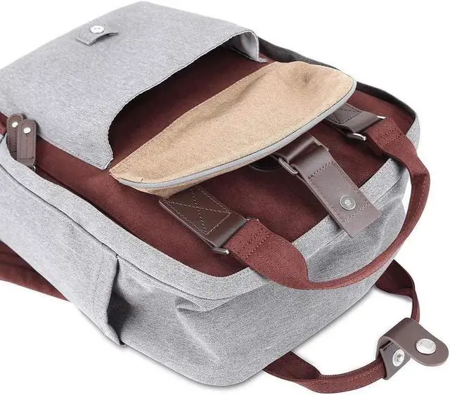 Alt view image 3 of 5 - Himawari Backpack/Travel Backpack for Women 14.9" College Vintage Waterproof Bag Work Backpack for 14inch Laptop(201-05#, Regular)