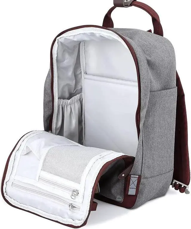 Alt view image 5 of 5 - Himawari Backpack/Travel Backpack for Women 14.9" College Vintage Waterproof Bag Work Backpack for 14inch Laptop(201-05#, Regular)