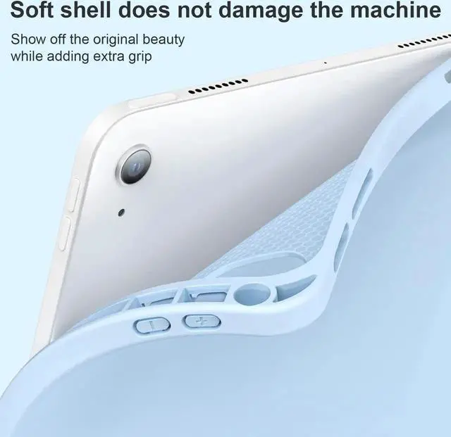 Alt view image 4 of 5 - iPad 10th Gen 10.9" Touchpad Keyboard Case - 7 Color Backlight, Multi-Touch Trackpad, Pencil Holder