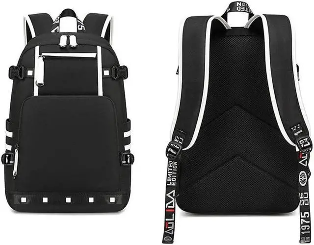 Alt view image 3 of 4 - buluuoor Basketball Star 23 Athletes Laptop Backpack Student Backpack Men Women Ultra Light Travel Bag (Black1)