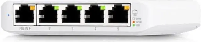 Alt view image 3 of 5 - Ubiquiti Compact 5-Port Gigabit Switch
