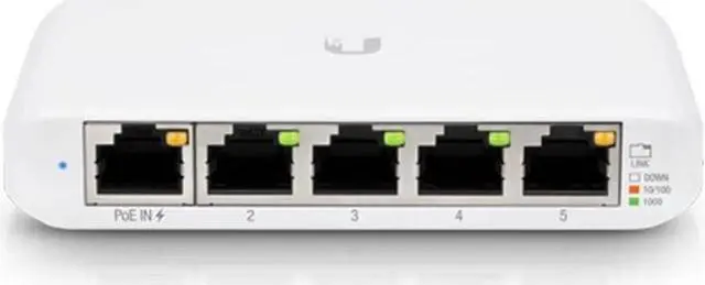 Alt view image 5 of 5 - Ubiquiti Compact 5-Port Gigabit Switch