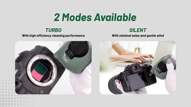 Alt view image 4 of 5 - Nitecore BB Mini Electric Compressed Air Duster, Pink, USB-C Rechargeable Portable Compact Blower for Cameras, Computer, Keyboard with Lumentac USB-C Cable (Pink)