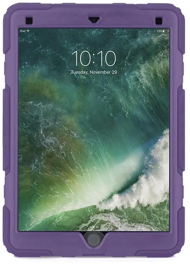Alt view image 2 of 2 - Survivor All-Terrain Case Compatible with iPad Pro 10.5" (Purple)