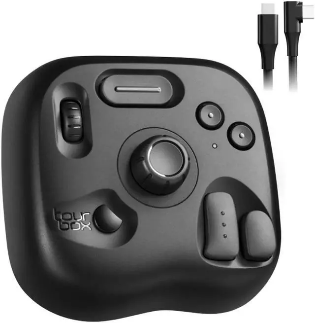 Main image of TourBox Lite - Editing Keyboard Compact, Artists Go-to Drawing Macro Keypad, Works with Clip Studio Paint & More, Creative Console Controller with Custom Software, Streamline All Workflows - Wired