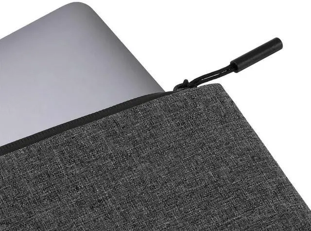 Alt view image 5 of 5 - Flat Sleeve for MacBook Pro (13-inch, 2020-2016) & MacBook Air (13-inch, 2020-2018) - Heather Gray
