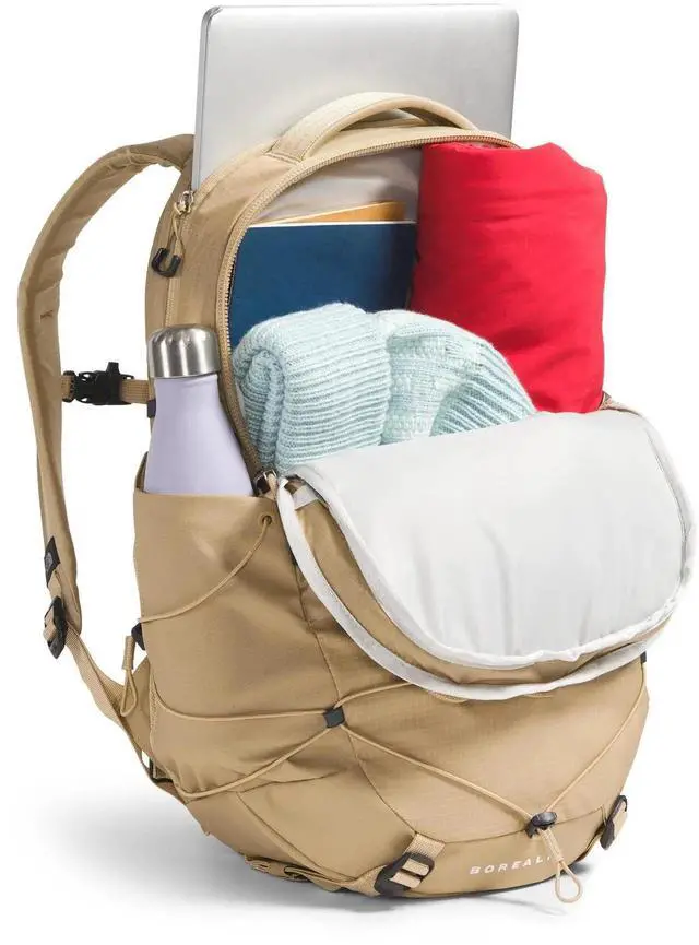 Alt view image 4 of 5 - THE NORTH FACE Women's Borealis Commuter Laptop Backpack, Khaki Stone, One Size