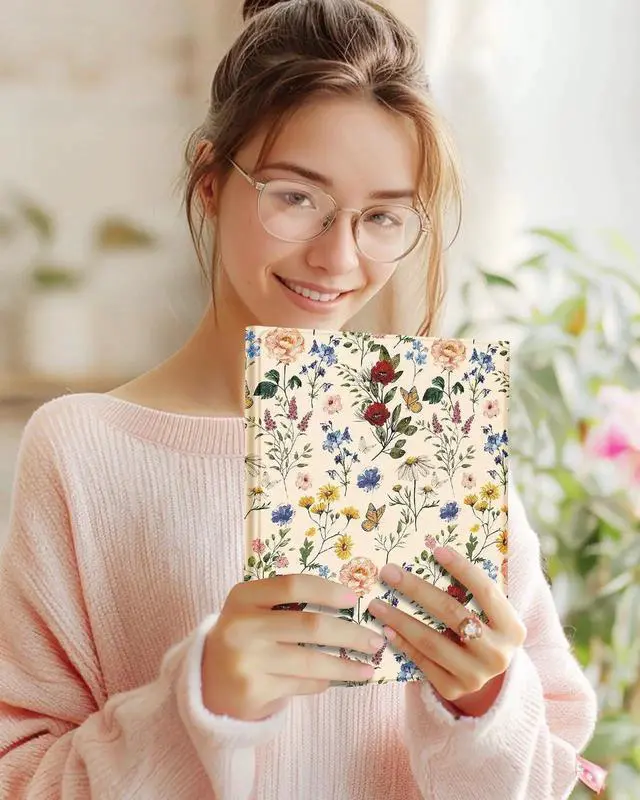 Alt view image 4 of 5 - Wazzasoft for iPad 10th Generation Case with Keyboard - for iPad A16 Cases Pencil Holder 10.9 Inch Cover Women Girls Cute Girly Floral Flower Design Funda for Apple Tablet 10th/11th gen