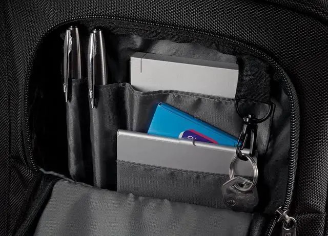 Alt view image 5 of 5 - CODi Magna 17.3" Laptop Backpack TSA-Friendly, Anti-Theft, USB Charging Port, Padded Laptop & Tablet Compartments, Water-Resistant Business Travel Bag