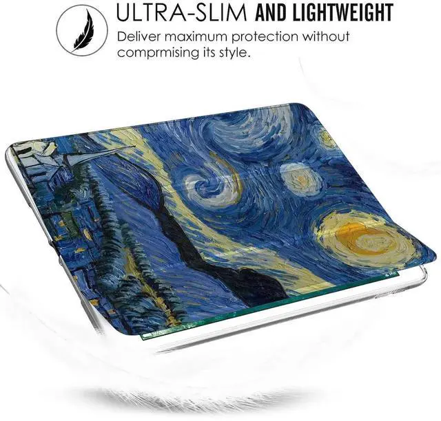 Alt view image 3 of 5 - DuraSafe Cases Compatible with iPad 10.9 inch 2022 10th Gen Printed A2696 MPQ13LL/A MPQ33LL/A MPQ03LL/A MPQ23LL/A A2757 MPQ93LL/A MPQC3LL/A A2777 MPQ83LL/A MPQA3LL/A MQ6K3LL/A MQ6L3LL/A-Starry Night