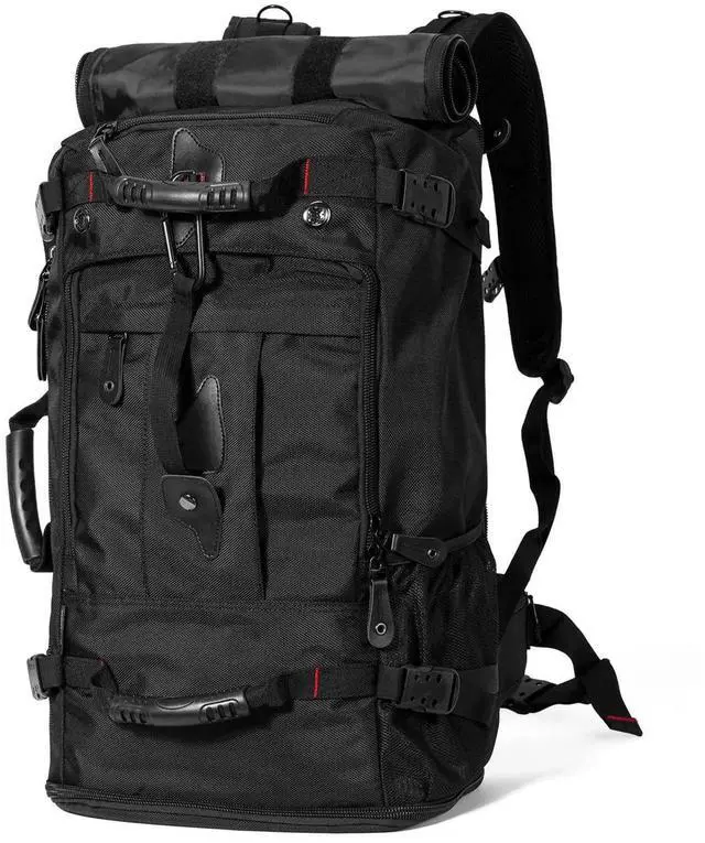 Main image of YOUMIAN Travel Backpack Carry On Backpack Durable Convertible Duffle Bag Fit for 15.6 Inch Laptop for Men and Women hiking airplane shoes bag extendable three way uses multiple