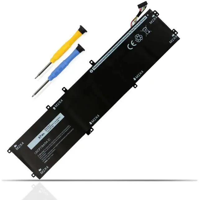 Main image of MULS 4K1VM 97Wh Battery Replacement for Dell G7 17 7700 Vostro 15 7500 Series Laptop W62W6 0W62W6 XYCW0 0XYCW0 9TM7D 09TM7D V0GMT NYD3W 0NYD3W NCC3D 0NCC3D 8070mAh 6-Cell