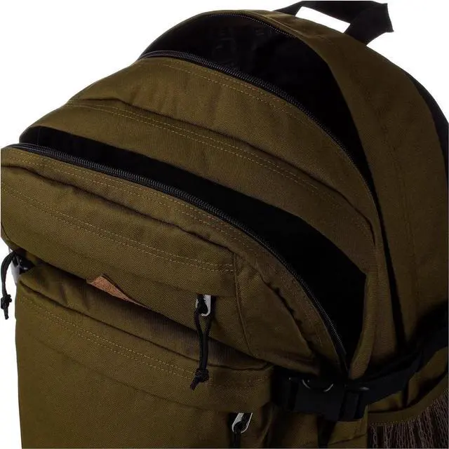 Alt view image 2 of 4 - JanSport Main Campus Backpack - Travel or Work backpack w 15-Inch Laptop Sleeve and Dual Water Bottle Pockets, Army Green