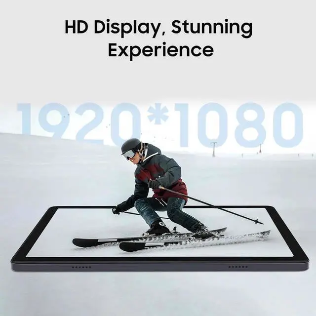 Alt view image 4 of 5 - ApoloSign Tablet, 10.1 Android Tablet with Octa-core Processor, LCD Touchscreen, 8(4+4) GB RAM, 64GB ROM, 1TB Expandable Storage, Long Battery Life, Dual Camera, WiFi 6 (Gray)