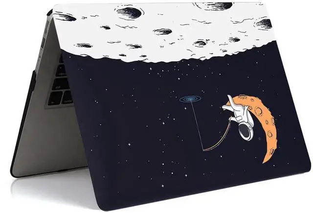 Alt view image 2 of 5 - Laptop Hard Case Compatible with MacBook Pro 13 Inch Case 2015 2014 2013 2012 Release with Retina Display Model A1502 A1425, Plastic Hard Shell Case Cover & Keyboard Cover Skin, Astronaut