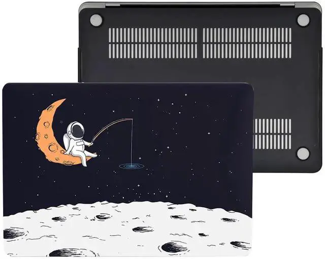Alt view image 3 of 5 - Laptop Hard Case Compatible with MacBook Pro 13 Inch Case 2015 2014 2013 2012 Release with Retina Display Model A1502 A1425, Plastic Hard Shell Case Cover & Keyboard Cover Skin, Astronaut