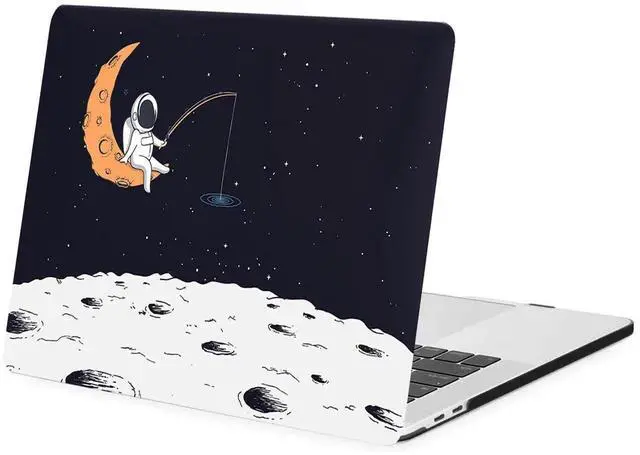 Alt view image 3 of 5 - Laptop Case Compatible with MacBook Pro 14 inch Case 2023 2022 2021 Release A2992 A2918 A2779 A2442 with Retina Display & Touch ID, Plastic Hard Shell Cover & Keyboard Cover Skin, Astronaut