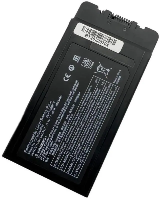 Alt view image 2 of 5 - Yafda CF-VZSUOPW CF-VZSU0GJS CF-VZSU0PJS CF-VZSU0KJS CF-VZSU0KW CF-VZSU0PK CF-VZSU0KR Laptop Battery Replacement for Panasonic TOUGHBOOK CF-54 CF-54F0961NE CF54 Series CF-VZSU0LW CF-VZSU0PR CF-VZSU0GW