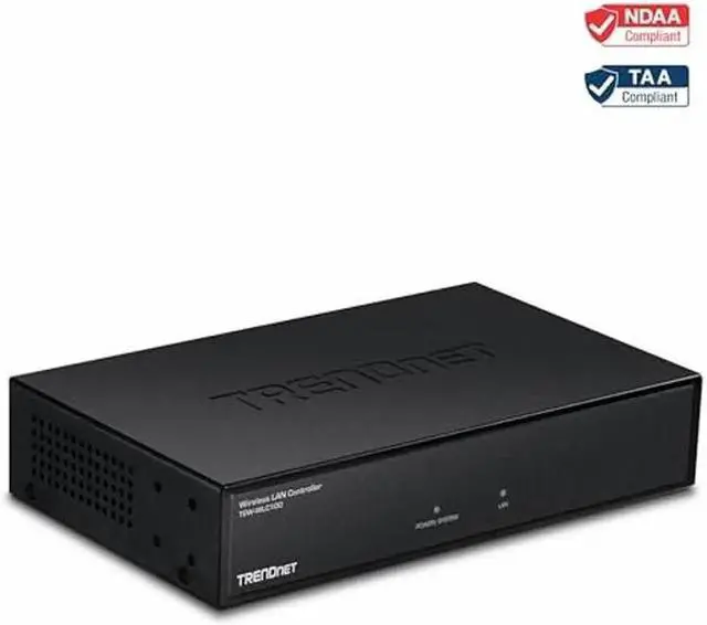 Alt view image 3 of 5 - TRENDnet Wireless LAN Controller, Built-in 5-Port GB Switch, Compatible with: TEW-755AP/TEW-821DAP/TEW-825DAP, Access Point Management, TEW-WLC100, Black, Manage up to 128 AP's