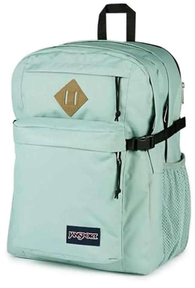 Alt view image 5 of 5 - JanSport Main Campus Backpack - Travel or Work Backpack with 15-Inch Laptop Sleeve and Dual Water Bottle Pockets, Faded Sage