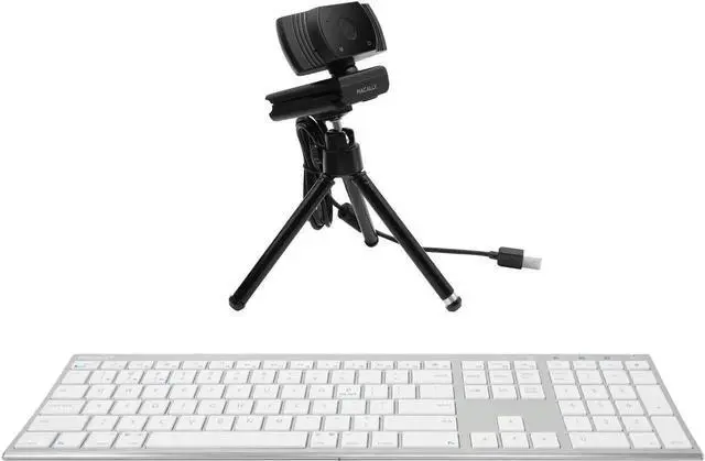 Main image of Macally Wireless Bluetooth Keyboard Webcam