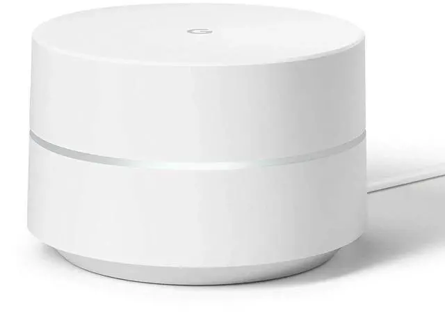 Main image of Google WiFi System, 1-Pack - Router Replacement for Whole Home Coverage - NLS-1304-25,white