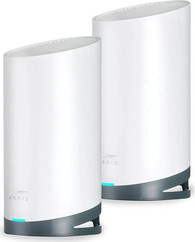 Main image of ARRIS Surfboard mAX Tri-Band Mesh System WC4S | AC3800 Wi-Fi Speed up to 3.8 Gbps | Coverage 5,500 sq ft | 1.7 Gbps Backhaul | Two 1 Gbps Ports per Node | Alexa Support | 2 Year Warranty