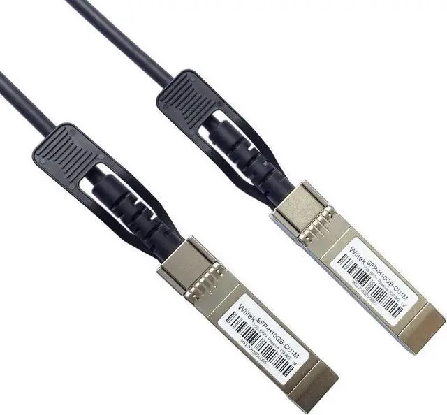 Alt view image 4 of 5 - 10G SFP+ 1M DAC Cable, and SFP+ to RJ45 Copper Modules, 10GBase-T Transceiver Compatible for Cisco SFP-10G-T-X, Ubiquiti, Netgear, Mikrotik, Unifi