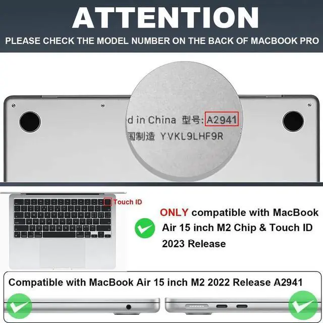 Alt view image 5 of 5 - LCMOCICO Compatible with MacBook Air 15 inch Case 2025 2024 2023 Release Model M4 A3241 A3114 M3 A2941 M2 with Liquid Retina Display & Touch ID, Shiny Plastic Hard Shell Cover, Astronaut Moon