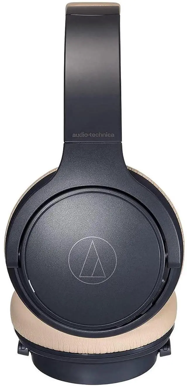 Alt view image 3 of 5 - Audio Technica ATH-S220BTNBG Navy/Beige Total Wireless On-Ear Headphones (2021)