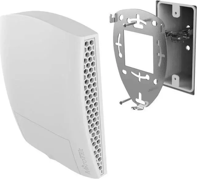 Alt view image 2 of 3 - Mikrotik wsAP ac lite Wireless Access Point In-Wall Dual Concurrent 2.4GHz/5GHz (RBwsAP-5Hac2nD-US)