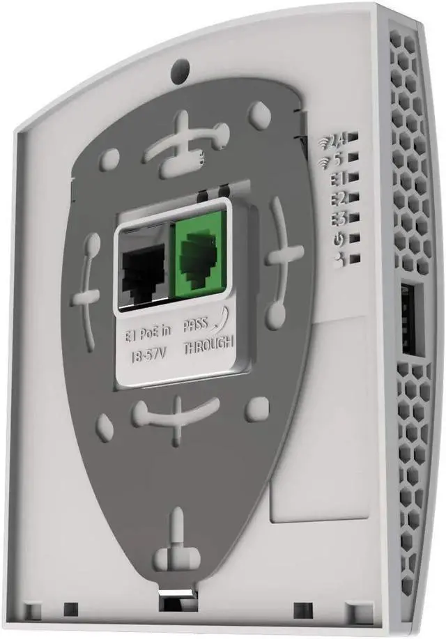 Alt view image 3 of 3 - Mikrotik wsAP ac lite Wireless Access Point In-Wall Dual Concurrent 2.4GHz/5GHz (RBwsAP-5Hac2nD-US)