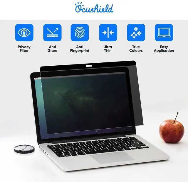 Alt view image 5 of 5 - Ocushield for Macbook Air 11" - Magnetic Anti Blue Light Screen Protector For Apple Macbook Air 11" (2010-2015) - Anti Glare - Privacy Filter - Designed by Optometrists - 100 Day Easy Returns