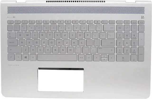 Main image of New Palmrest for HP Pavilion 15-CC 15T-CC Upper Case with Backlit Keyboard 929865-001